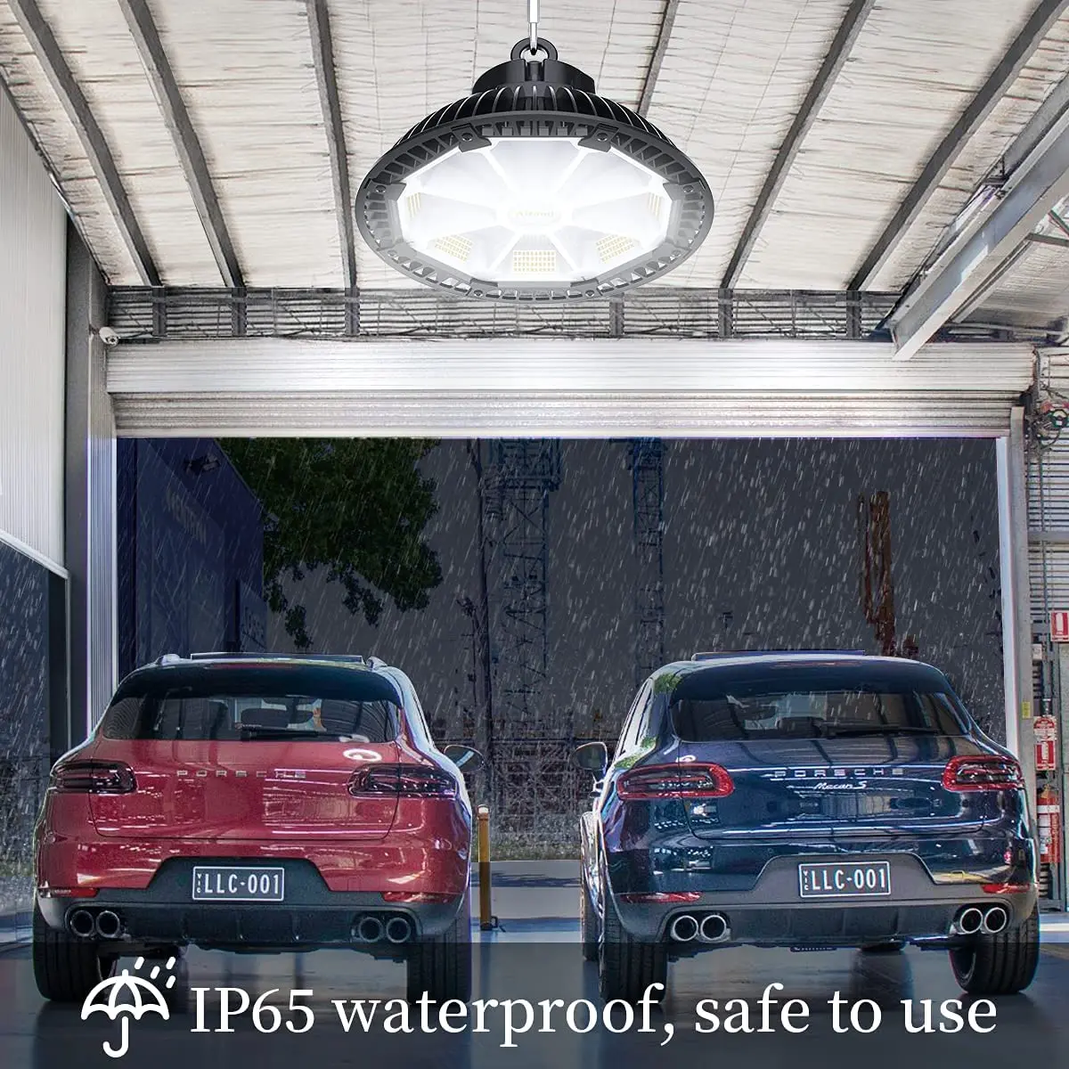 Workshop Light Led 200W Garage Lights High Bright LED UFO Round HighBay Lights Garage Lamp
