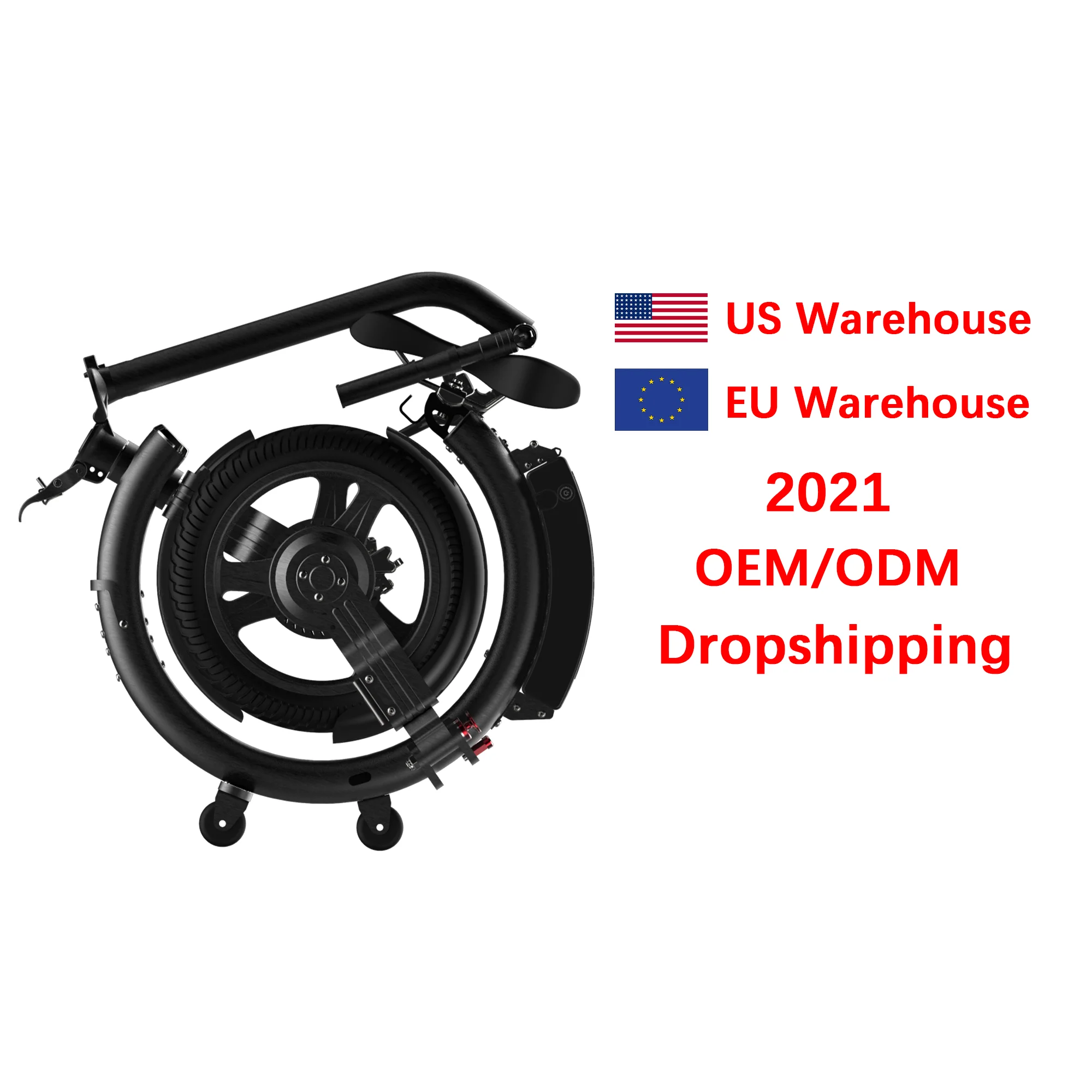 Free shipping fast delivery USA warehouse removable lithium batter electric bike full folding bike 14inch 250W 36V 5.2Ah E-bike