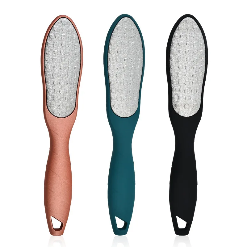 Double Side Stainless Steel Foot Rasp File Hard Dead Skin Callus Remover Cleaner Pedicure Feet Files Heel Grater Foot file