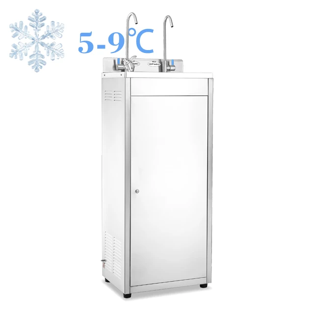 УФ-очиститель для воды, 2 крана, диспенсер для горячей и холодной воды, из нержавеющей стали, кулер для горячей и холодной воды, диспенсер