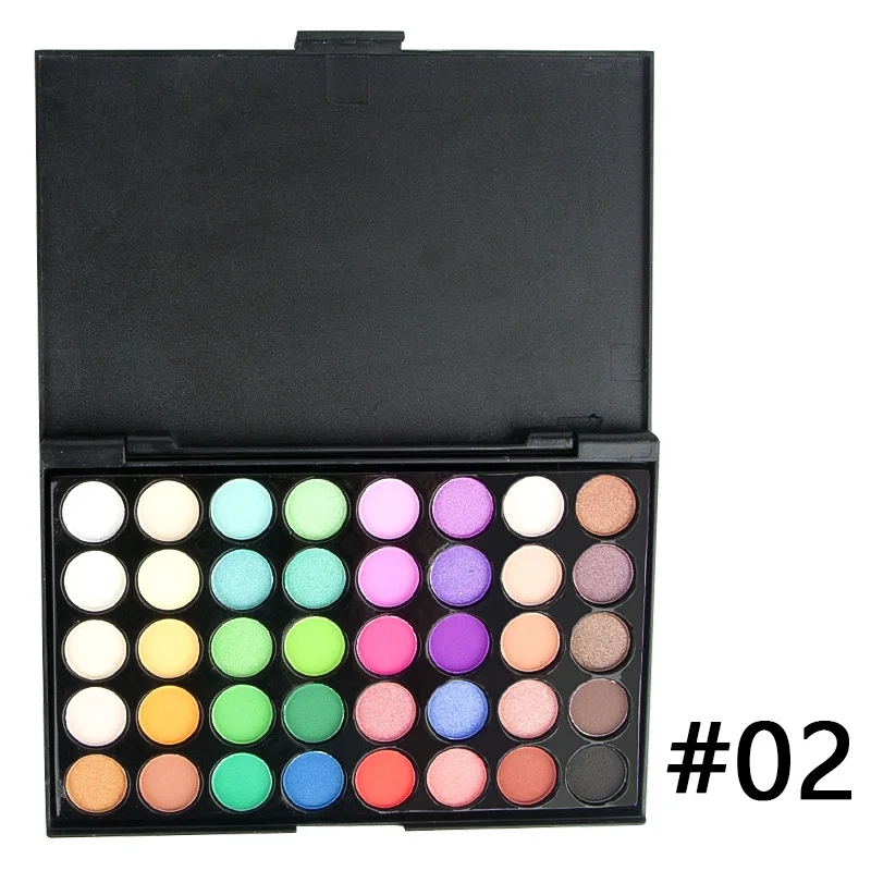 Fordable Duochrome Pigments Pressed Duochrome Eyeshadow With 40 Colors Available Private Label Eyeshadow Palette