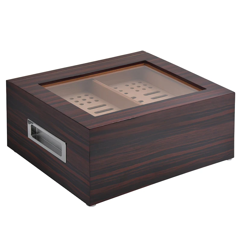 Custom cedar humidor wood cigar box packaging