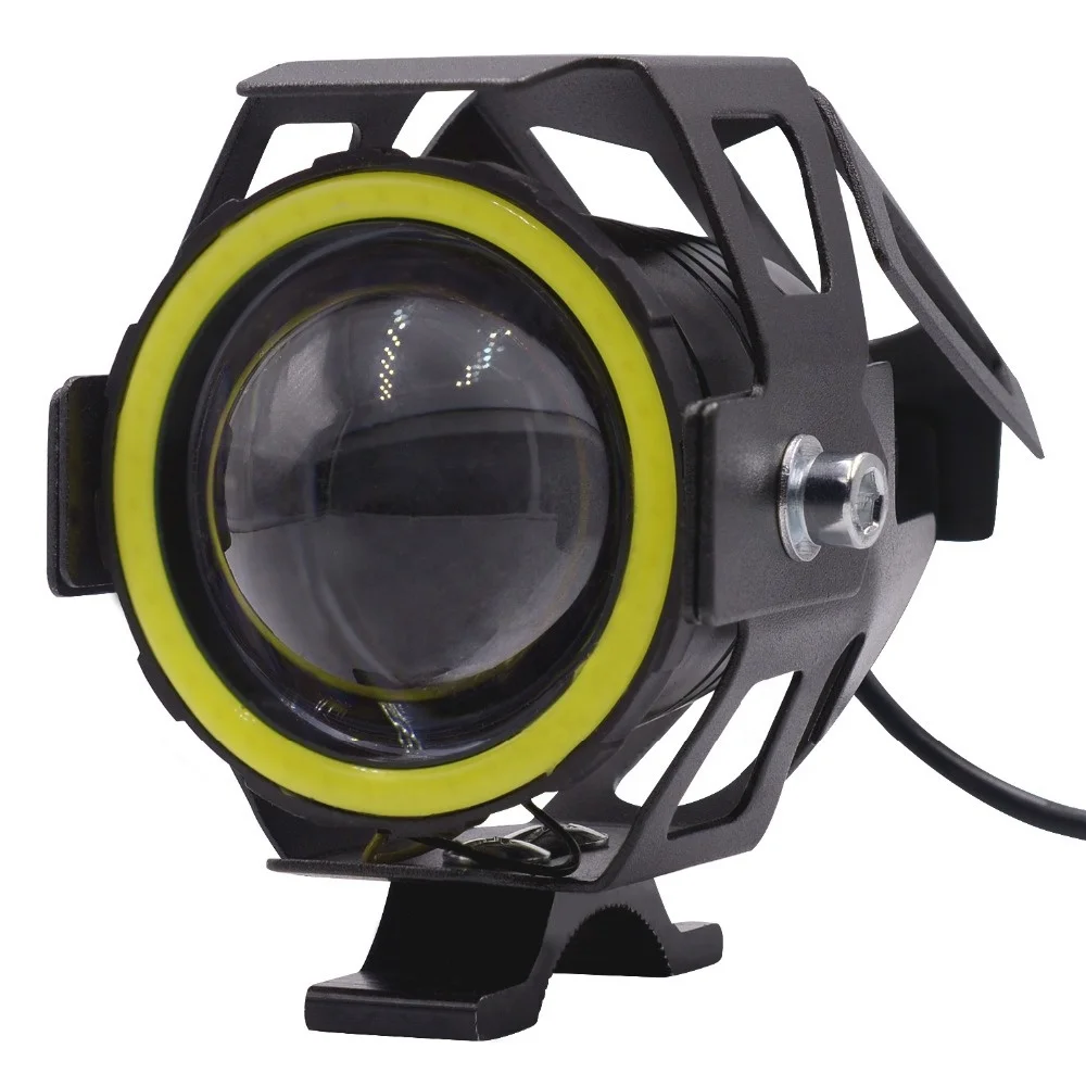 Может занять от 10 до 30 Вт LED Spot Light рабочий свет внедорожный вспомогательный дальнего света тумана для Motocicleta U7 мотоцикл