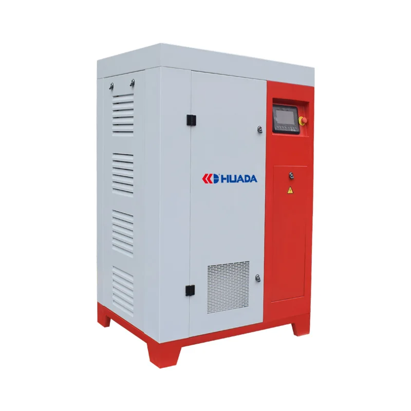 HUADA Oil free 15 kW 20 HP silent scroll air compressor for hospital