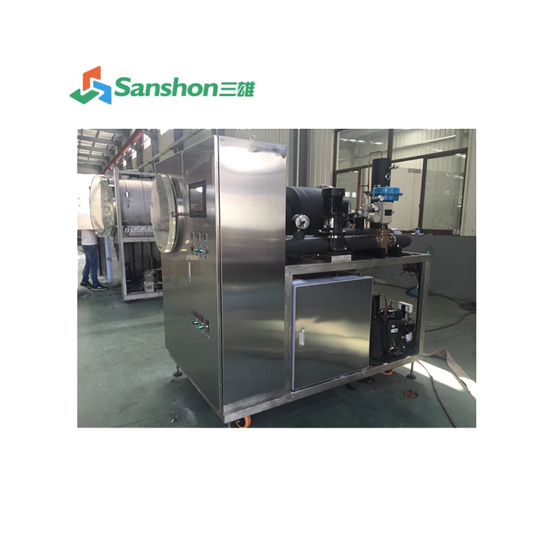 Sanshon Vacuum Freeze Drying Machine Small Scale 5-20Kg/Batch Vegetables Fruits for Industrial Home Pilot Lab Using