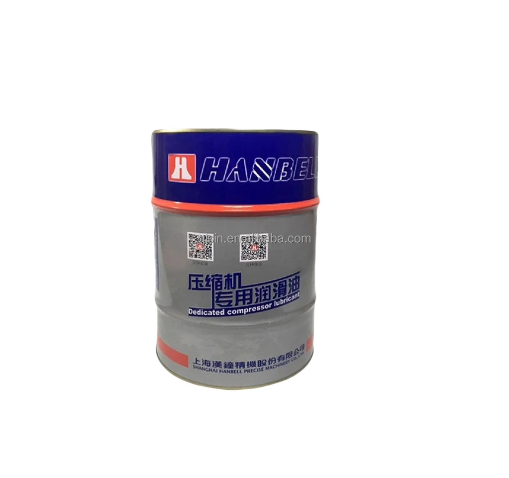 Hot sale Hanbell HBR-B12 refrigeration compressor oil 18.9L