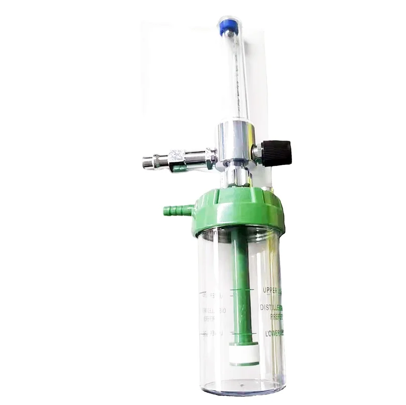 Hospital Gas Supply Unit  Medical Oxygen Regulator Flowmeter CE Wall Mounted Oxygen  Flowmeter with Humidifier