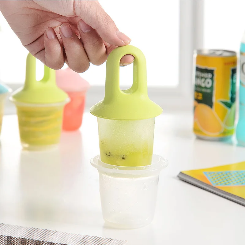 Diy домашнее пищевой силикон формы для мороженого с милым медведем фруктового льда лоток Куб инструменты приготовления пищи Замороженные на палочке