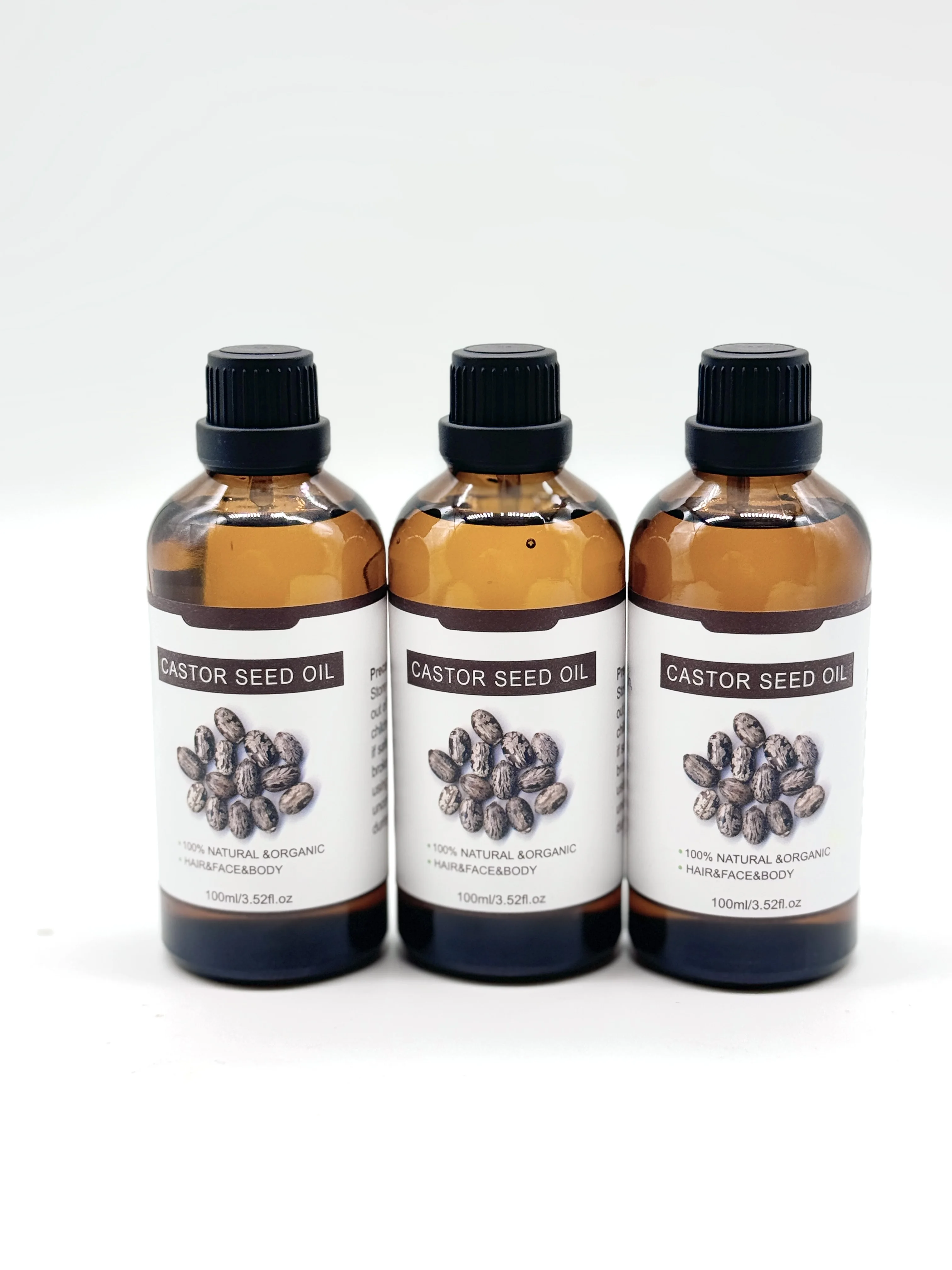 Pure Raw Material 100% Pure organic Body Essential Oil Castor Seed Oil for for Massage