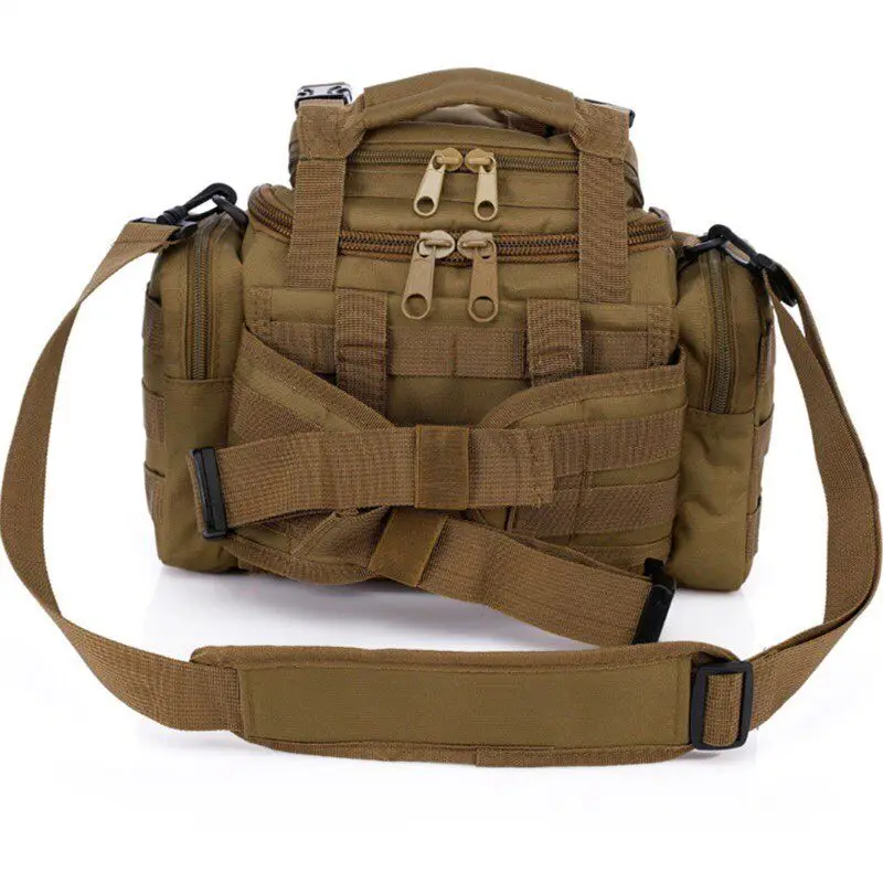 
Unisex Military Outdoor Fishing Shoulder Camera Bag Tactical Waist Pack 