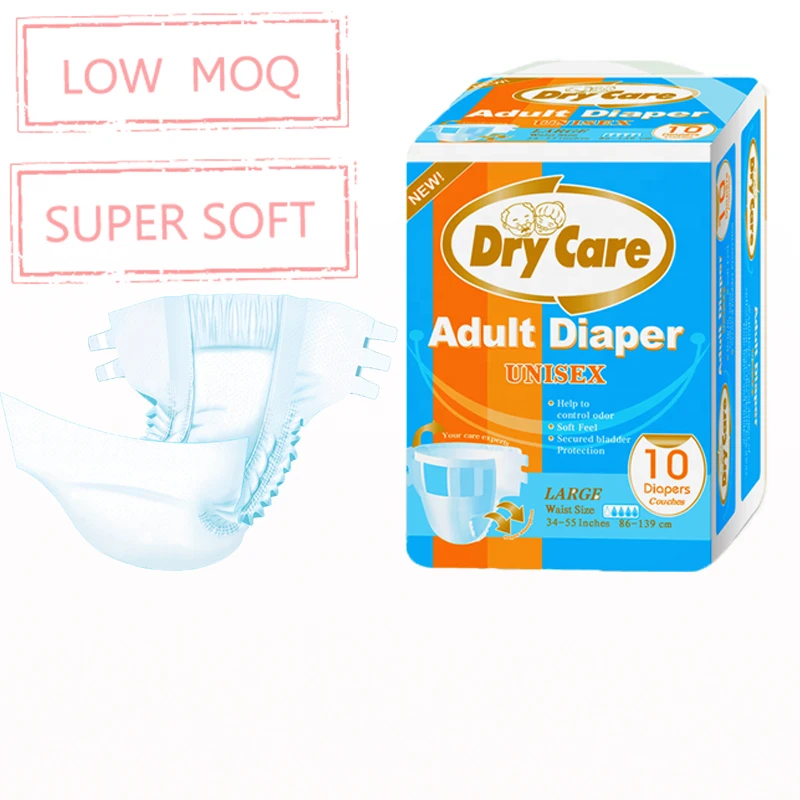 Factory OEM Customized 3D Design Natural Breathable Cartoon Adult Diaper, Free Sample Absorption Top Selling Senior Adult Diaper