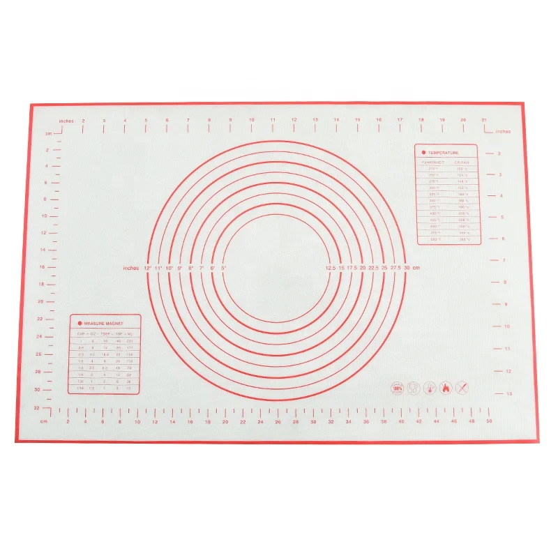 Factory Wholesaler 0.4mm Waterproof Wholesale Cheap Baking Sheet Extra Large Customized Pastry Silicone Baking Mat for Kitchen