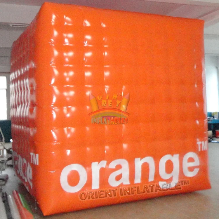 Orient Inflatables Custom Marketing Advertising Inflatable Square Display Board Air Sealed Business Show Cube
