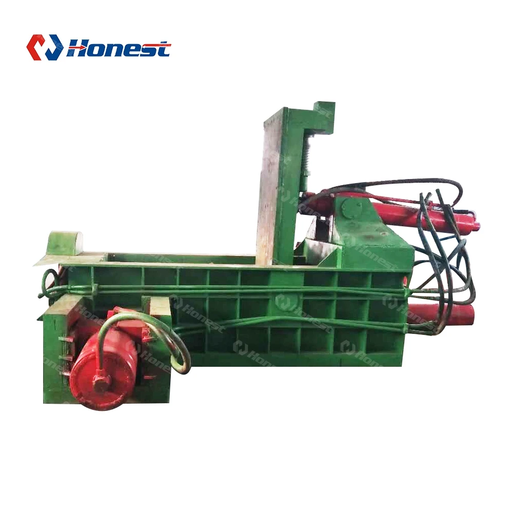2024 Year Scrap Metal Baling Machine Horizontal Baling Metal