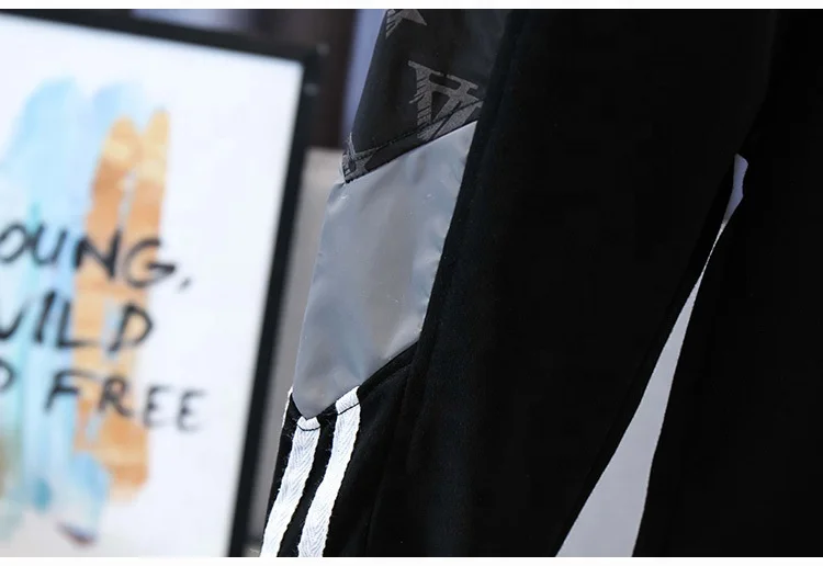 Fall Children Wear Fashion Sports Wear Boys Clothing Sets Hooded Jacket Pants 2Pcs Kids Clothing