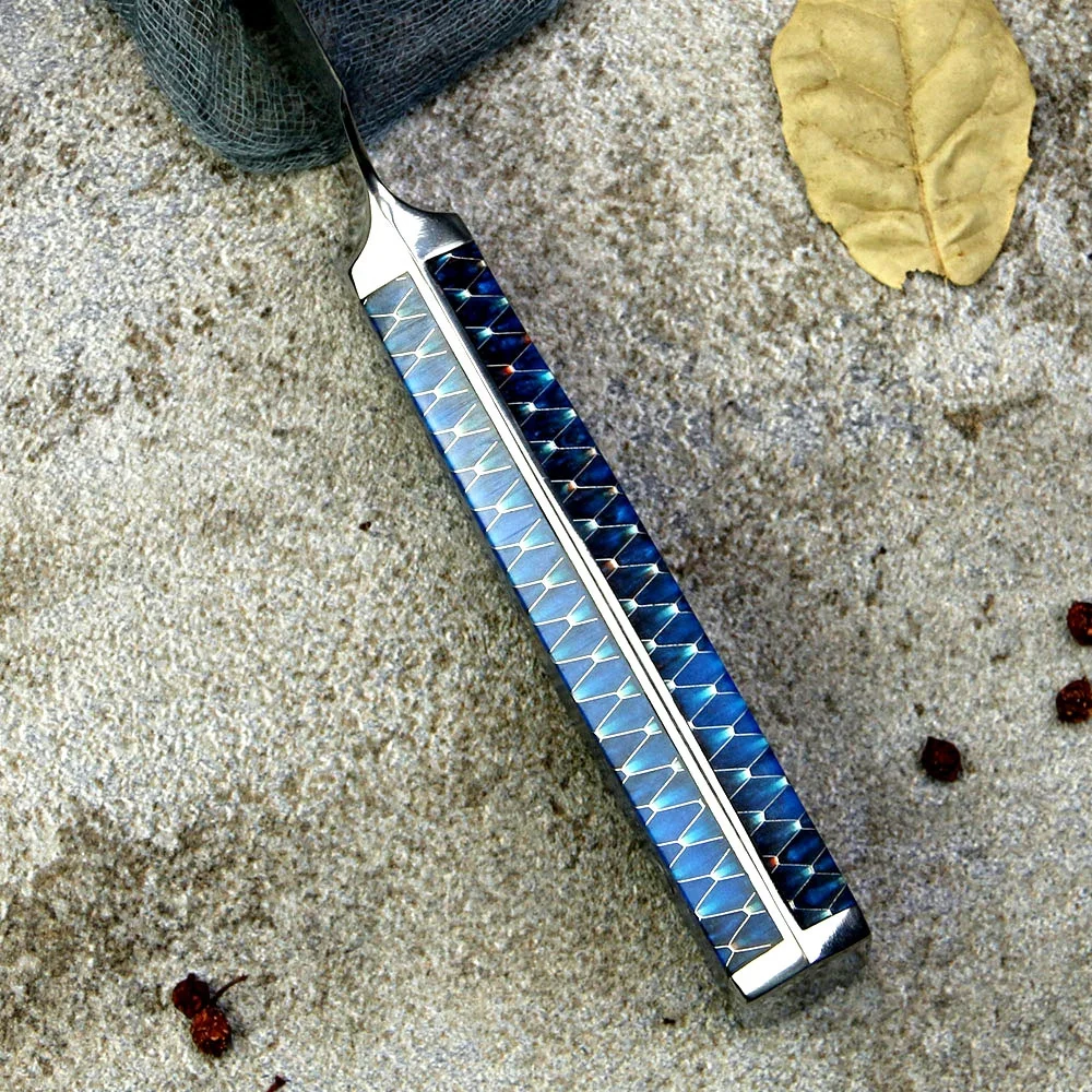 Kitchen Cleaver Nakiri Knife Japanese VG10 Damascus Steel 7 Inch Chef Knives Stainless Steel KNIFE