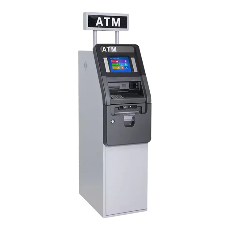 Self Kiosk Exchange Cash Payment Floor Standing Passport Scanner Currency Exchange Atm Machine