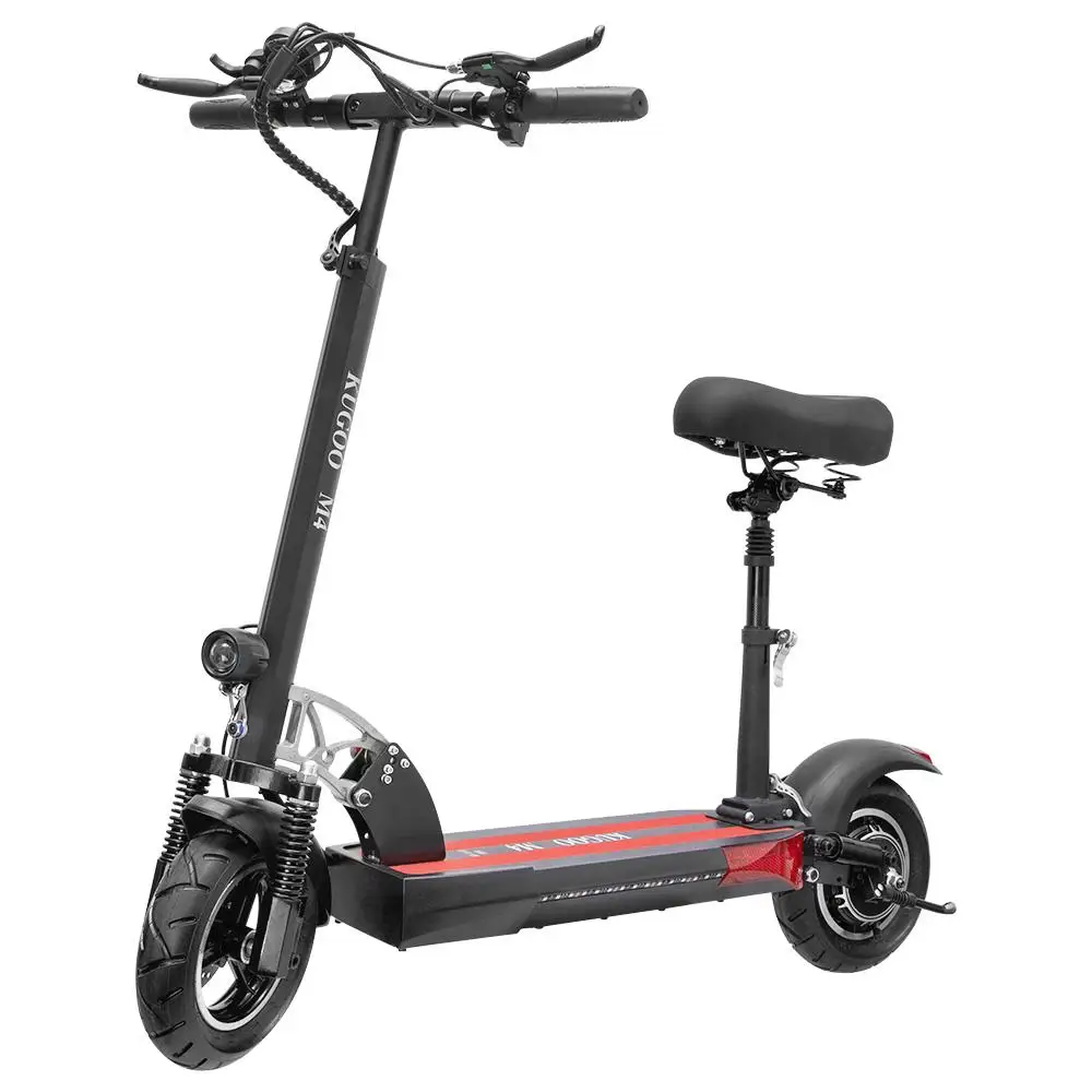  Eu дропшиппинг 48v 500w 10 Inch Fat Tire взрослый складной мотоцикл электрический скутер kugoo m4