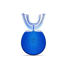 Sonic U Shape Electric Toothbrus Fully Automatic Teeth Whitening Toothbrush IPX7 Waterproof Food Grade Adult Led Teeth Whitening