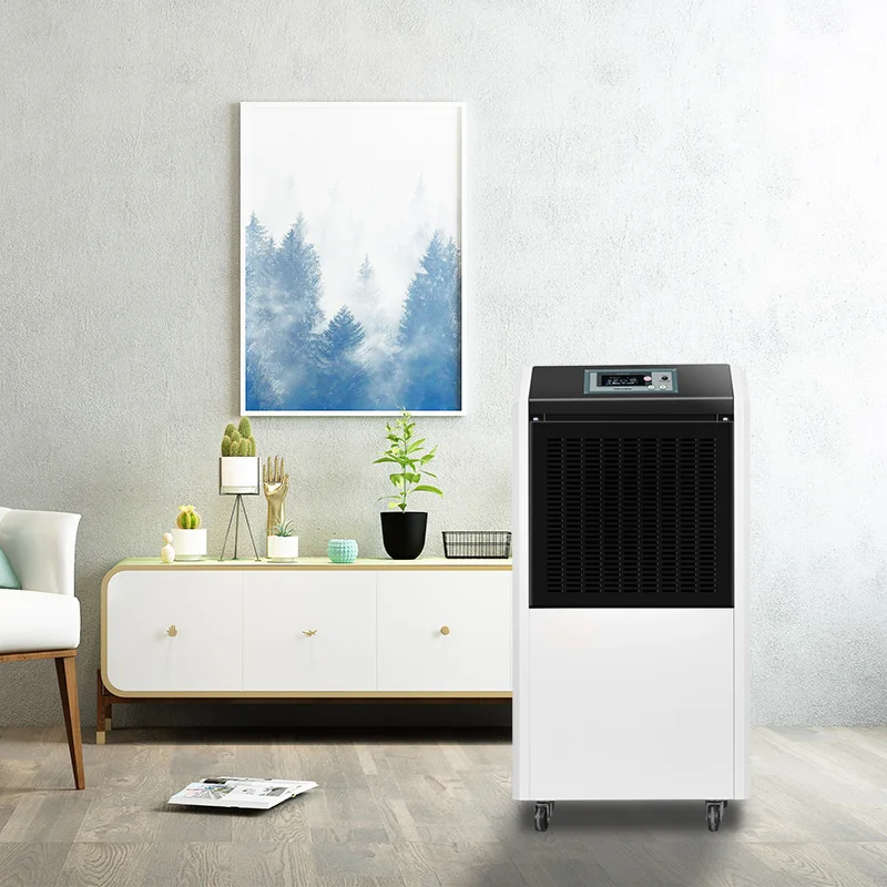 High-power intelligent industrial basement silent air dryer quest uvc dehumidifier for greenhouse