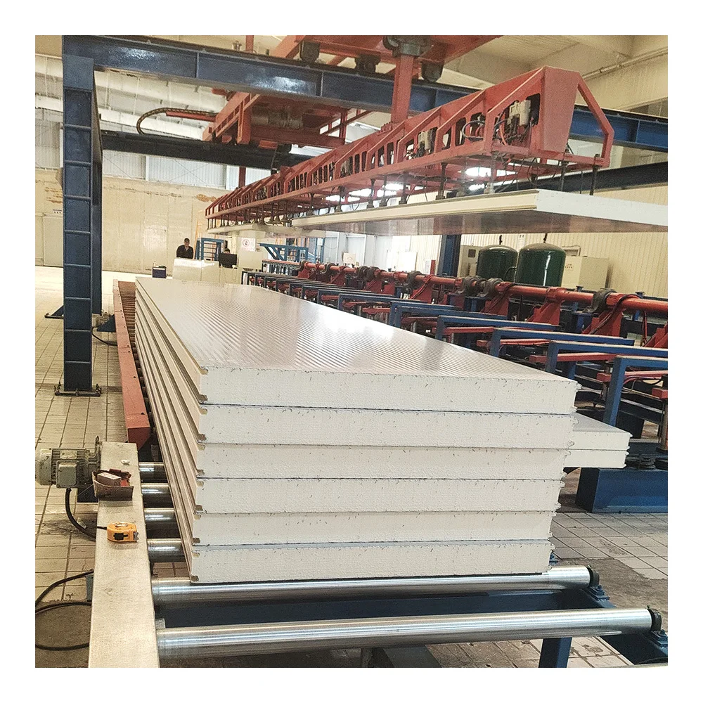factory price eps sandwich panel insulated steel roofing and walling panels
