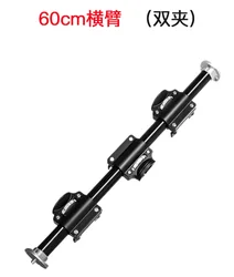 Camera Boom Mount Extension Horizontal Tripod Cross Bar Arm Steeve Support Bracket Professional Tripod Vertical Shooting