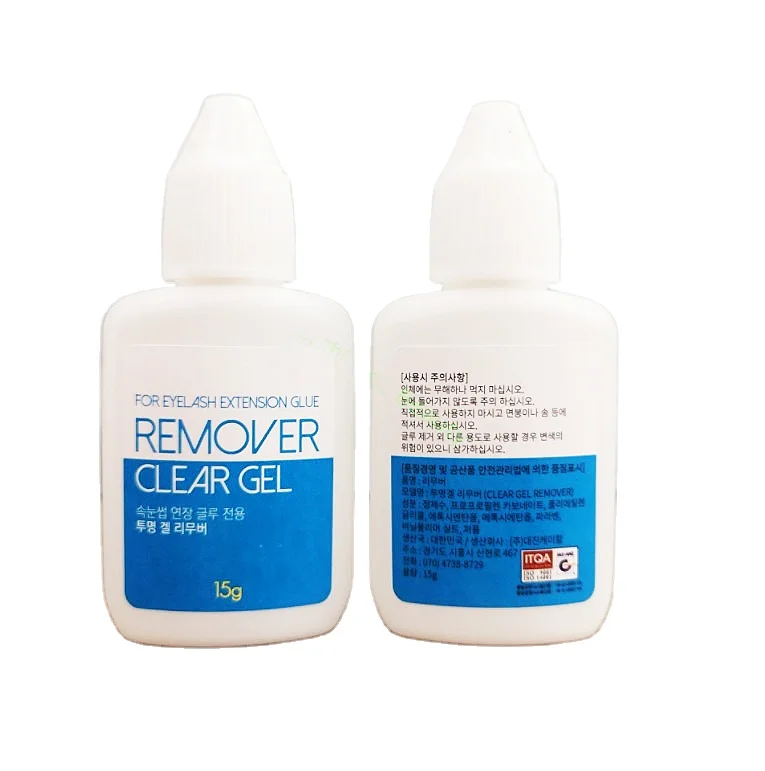 Wholesale Korea Origin KR Sky Eyelash Extension Glue Remover Clear Gel Adhesive Remover 15g