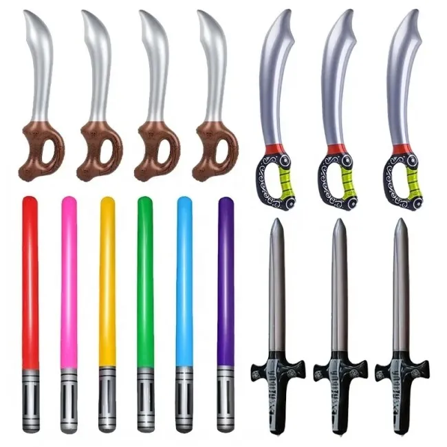hot sale Kids Gift Party PVC toy Inflatable Props Sword Pirate Knife Inflatable Sword Toys