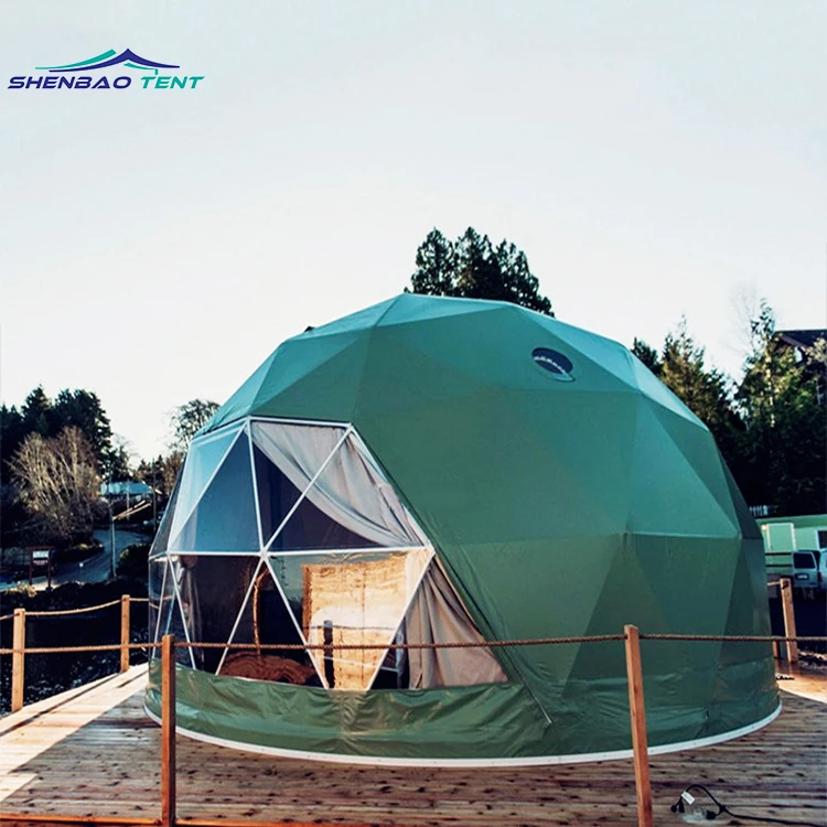 Forest geodesic dome half sphere domos pvc geodesic dome tents for camping garden hotel events