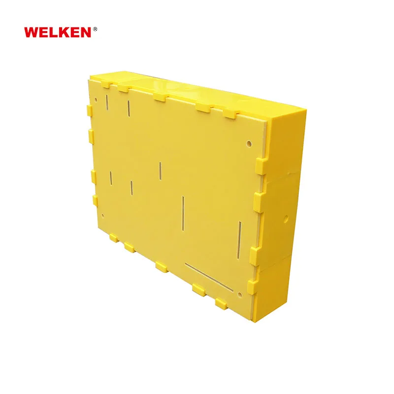 Hot Sale Factory Price 4 Padlock Wall mounted Combination Lockout Station padlock station