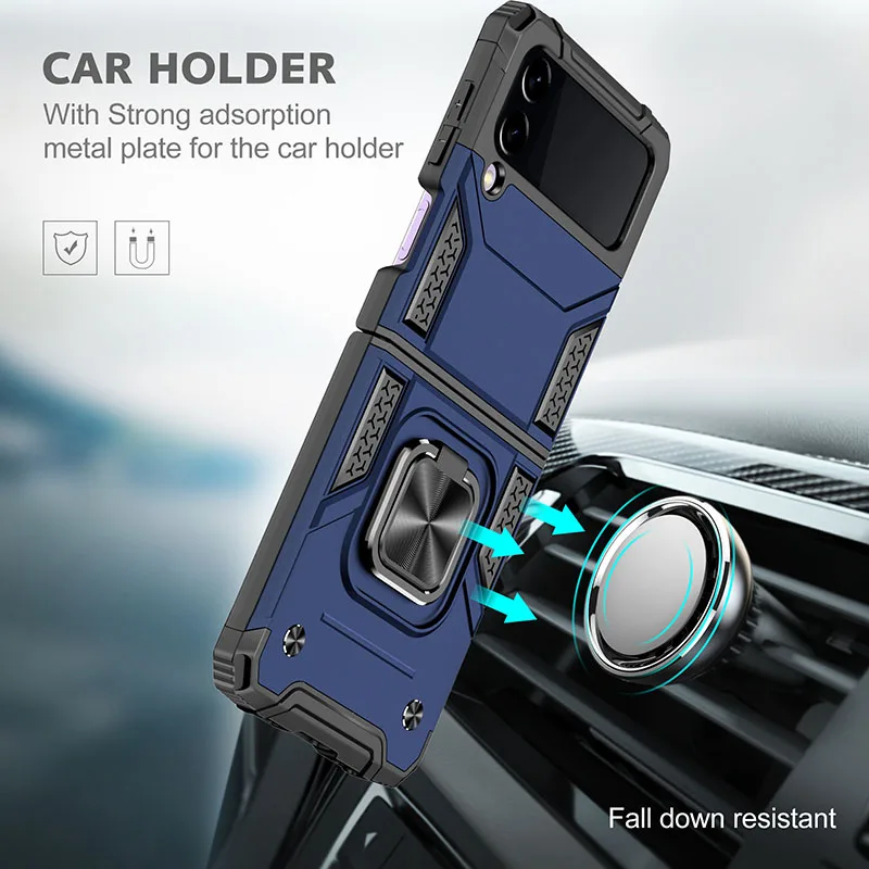 Leyi 2021 newest customized TPU+PC 1.5MM transparent hard cover funky protection phone case samsung galaxy z flip 3 5g