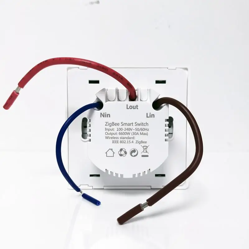Переключатель переменного тока X701A 30A стандарта ЕС Tuya Smart