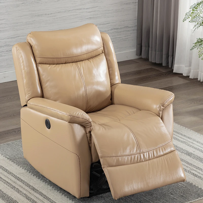 YKLINE Furniture Reclining Chair Leather Electric Recliner Chair Theater Seating