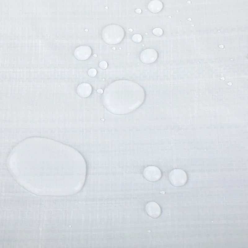 PE Tarpaulin 80gsm white Color Light Weight 3X4yard 4x6yad 6x8yard 100% Waterproof Export To Middle East Arab, Yemen, Oman