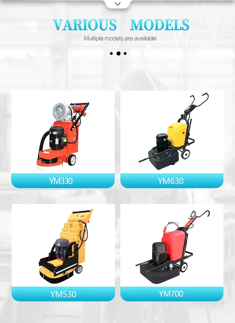 Floor Grinding Machine Floor Grinding Machine Frequency Control Concrete Floor Grinding Machine