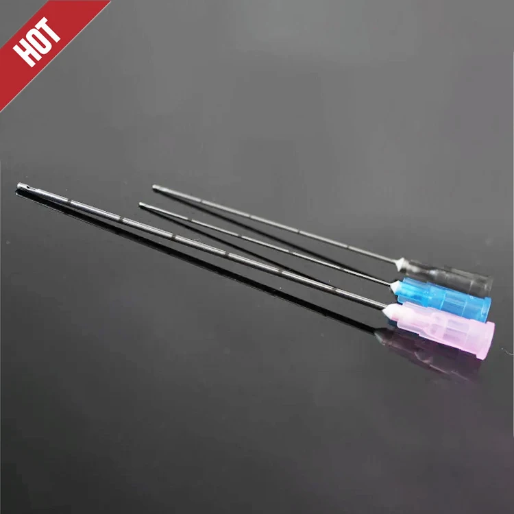 Factory Direct Ce 18g Sem Corte Agulha De Canula Injeccoes Nos Labios Cannula Needle