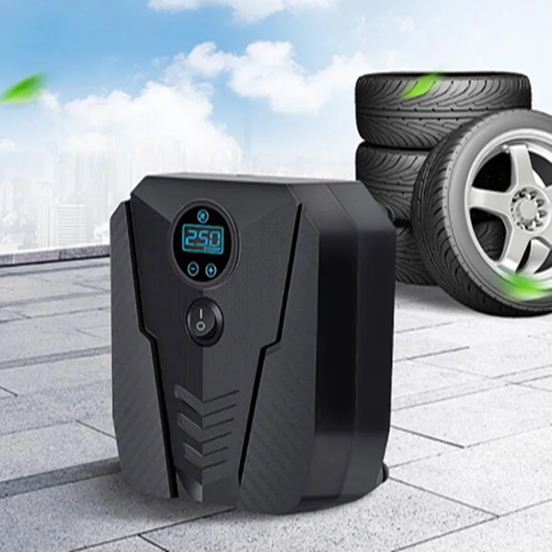 Car air pump 12v multifunctional vehicle portable lighting car air pump
