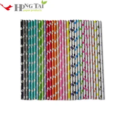 China manufacturer biodegradable custom made drinking paper straws