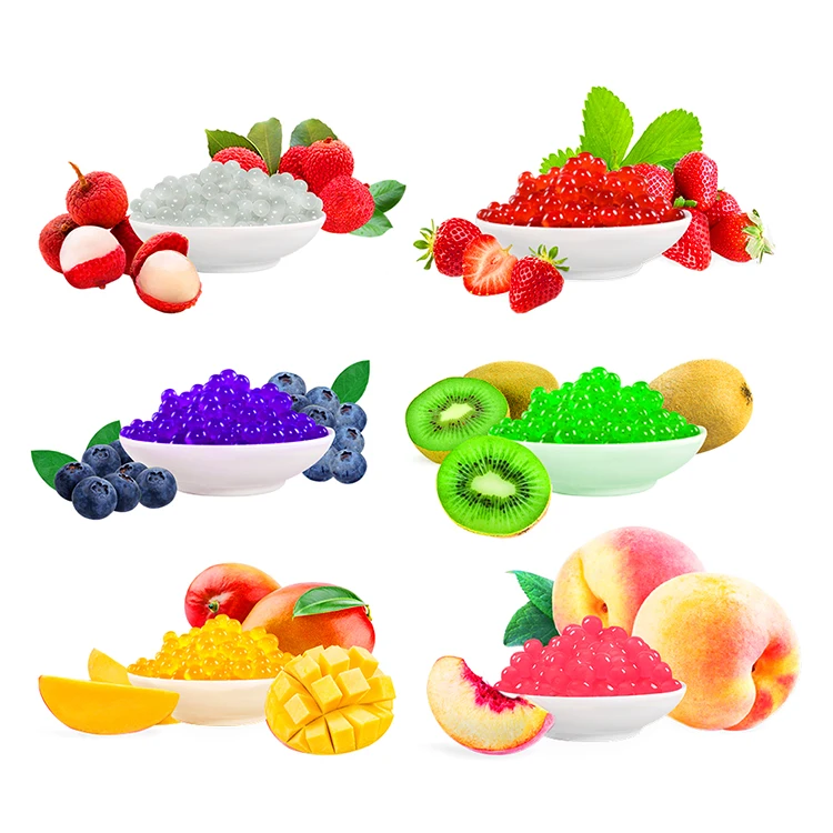 Natural fruit juice ball popping boba jelly pearls maker making machine price