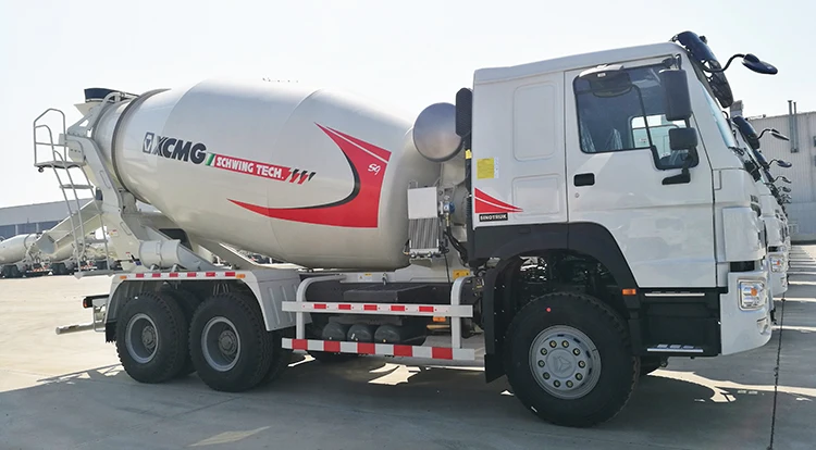 XCMG official 8CBM небольшие дизельные бетономешалки