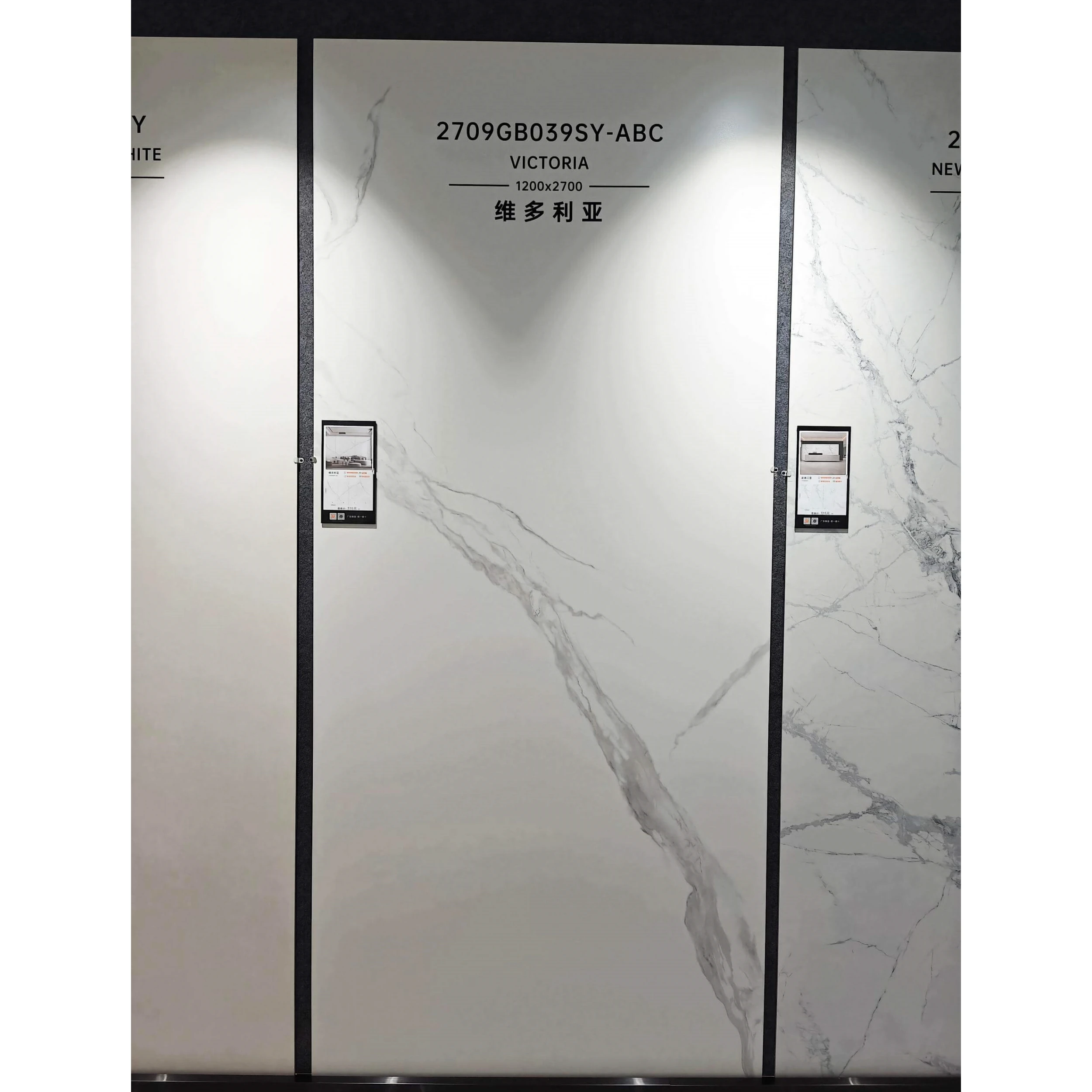 New Styles Sintered Stone White Tv Background Wall Panels Sintered Stone Slab Artificial Stone