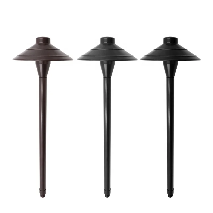 Easy To Install AC/DC High Brightness Wired Garden Pavement Outdoor Led Lighting Low Voltage Landscape Path Lights With Stake