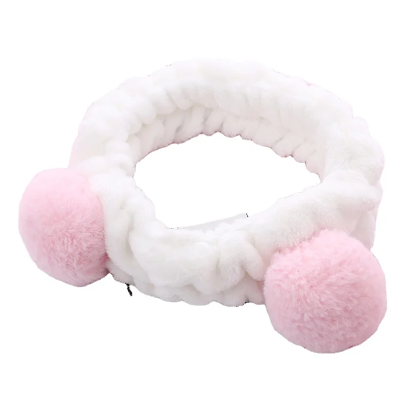 Милая панда повязка на голову эластичная повязка для макияжа для женщин аксессуары для волос