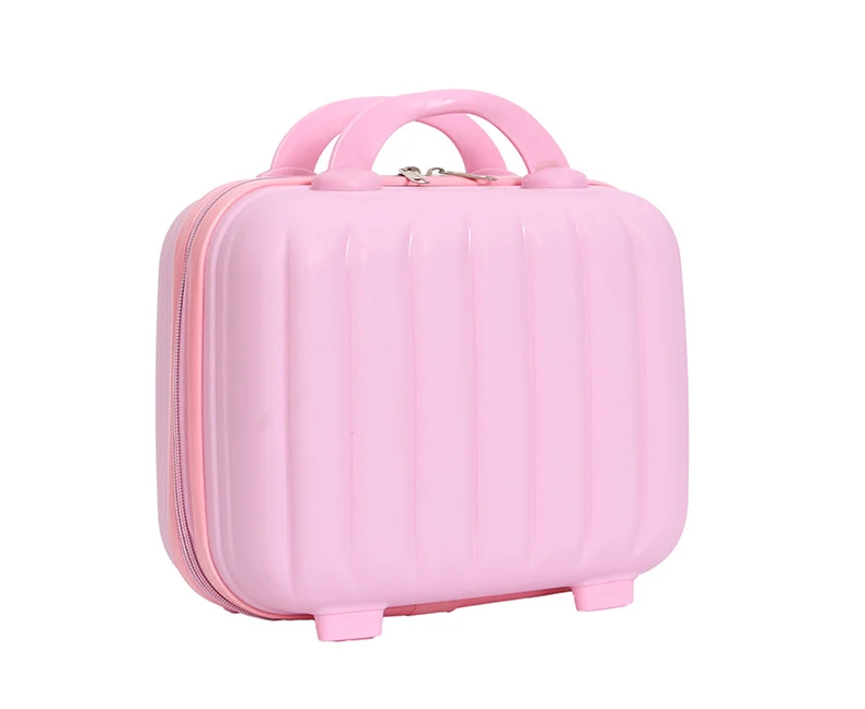 Koowo 2024 New Arrival Pumpkin Design Portable 14 inch PP Cosmetic Beauty Case Makeup Bag