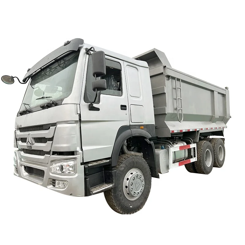 New dump truck made in China 420 truck tractor diesel engine type dump truck