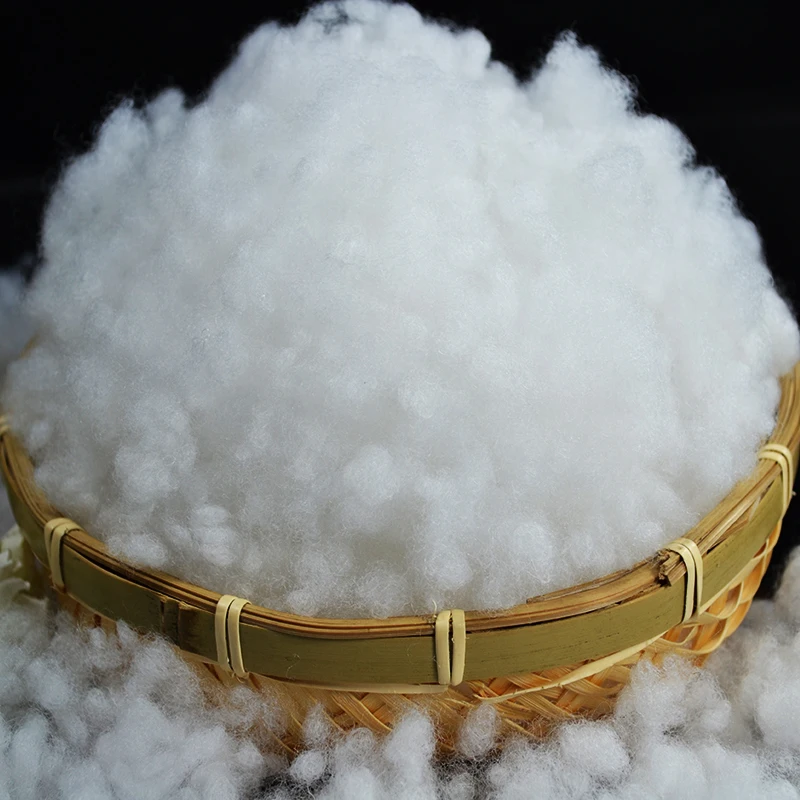 7D32 Hollow Conjugated Siliconized (HCS) Recycled Polyester Staple Fibre