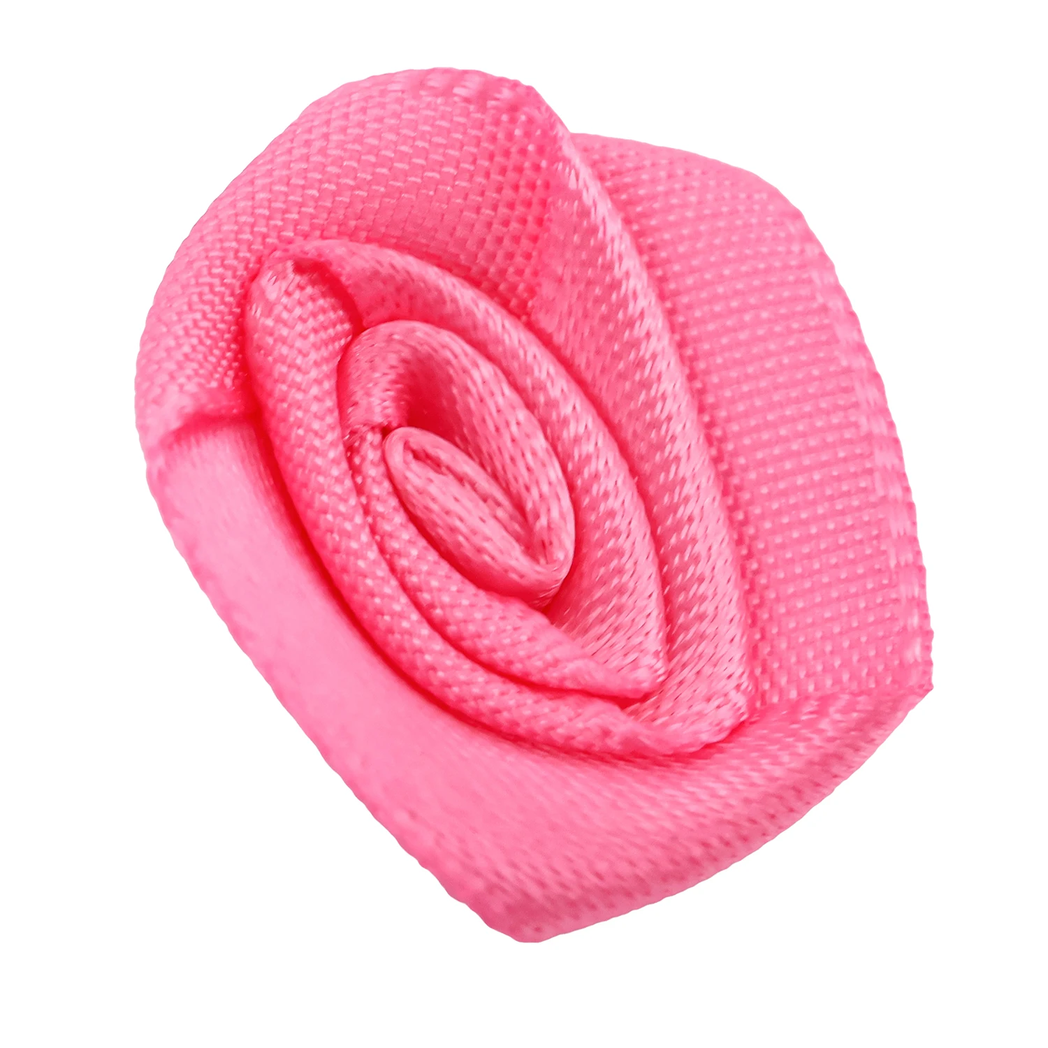 Wholesale Handmade Clothing Decorative Flower Artificial Fabric Girls Hair Clothing Dress Ribbon Bow For Craft Accessories