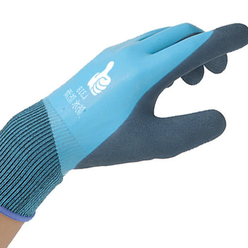 Professional waterproof non-slip gloves, factory custom wear-resistant industrial work gloves