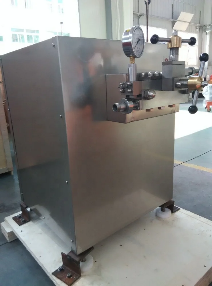 Food industry use 1500L/H high pressure homogenizer machine for milk