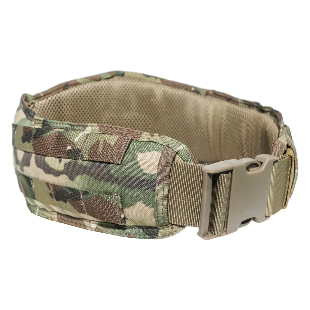 Laser Cut Combat Belt Air soft Tactical Cobra Metal Buckle Modular Belt Outdoor Molle Light Weight belt